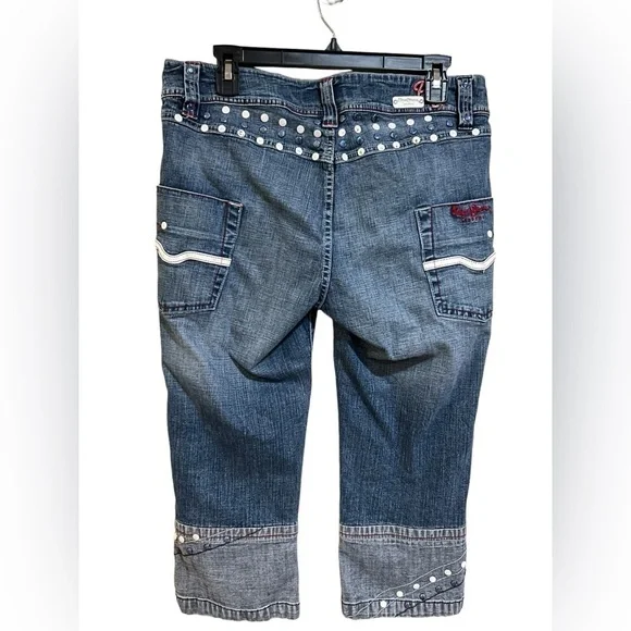 Pepe Jeans vintage capris jeans women’s size 33 (size 12?) - Picture 5 of 6